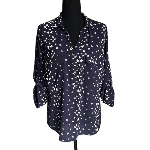 Skies Are Blue Tops - Skies Are Blue dress blouse